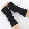 Women Sunscreen Half Finger Gloves UV for Protection Long Sleeve Gloves for Outd