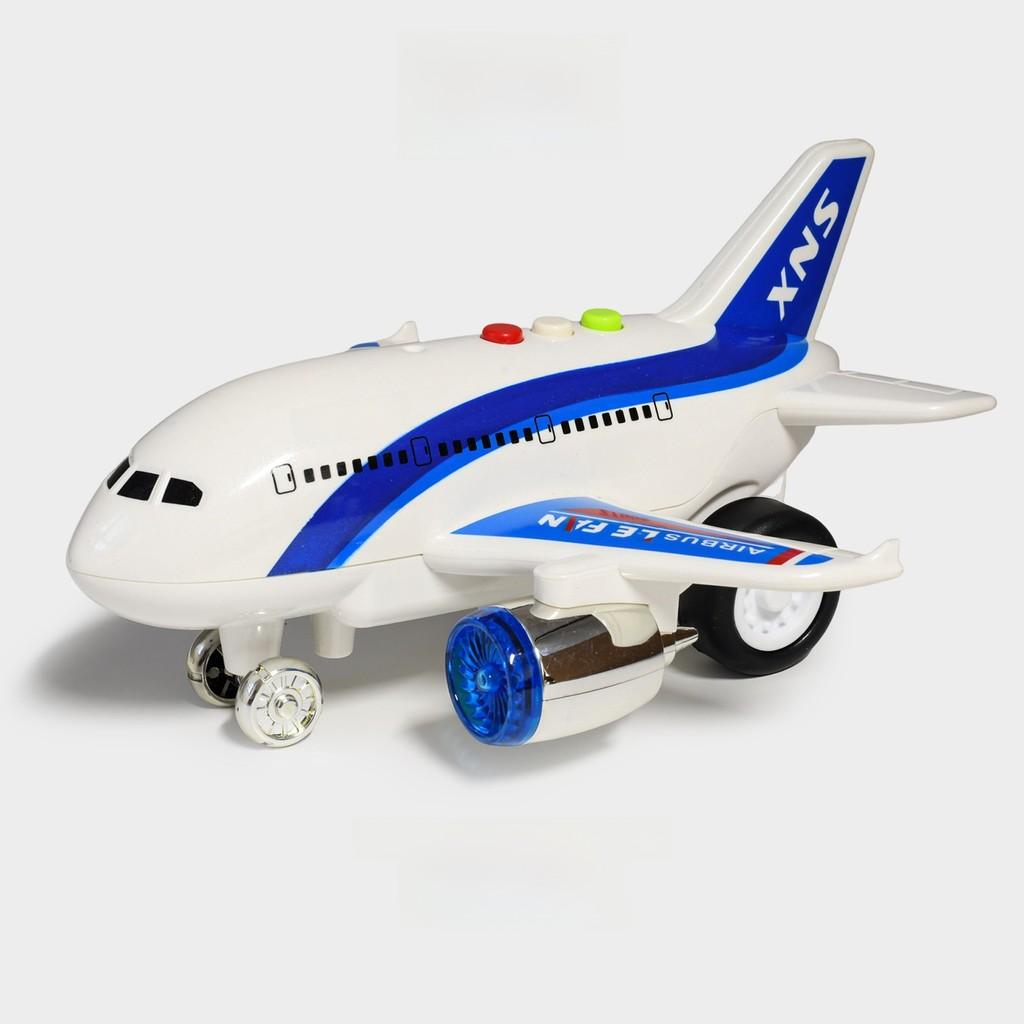 Inertia Aircraft Toy For Kids With Light Sound Effects For Sensory Development