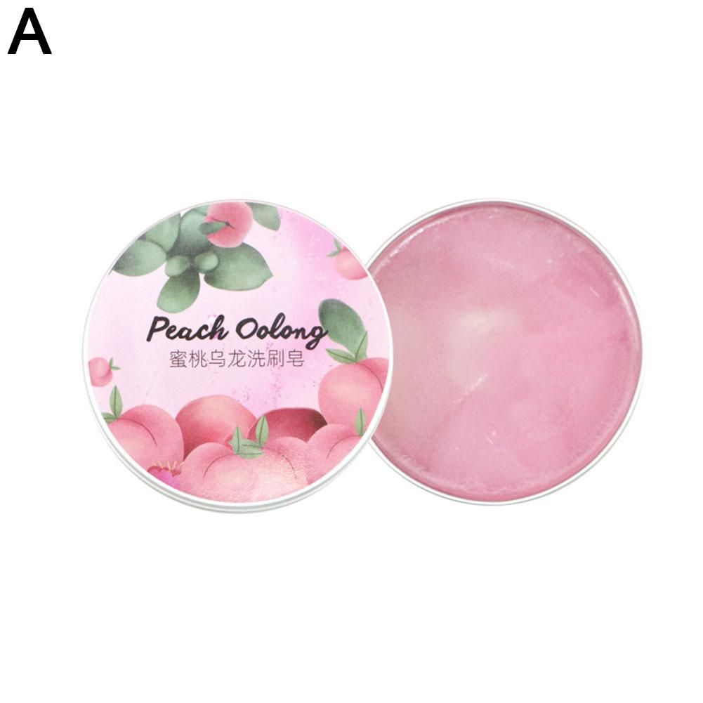 

Шампунь для очистки кистей для макияжа Твердое мыло Инструмент для очистки кистей для удаления косметического цвета и грязных пятен Подушечка для очистки кистей