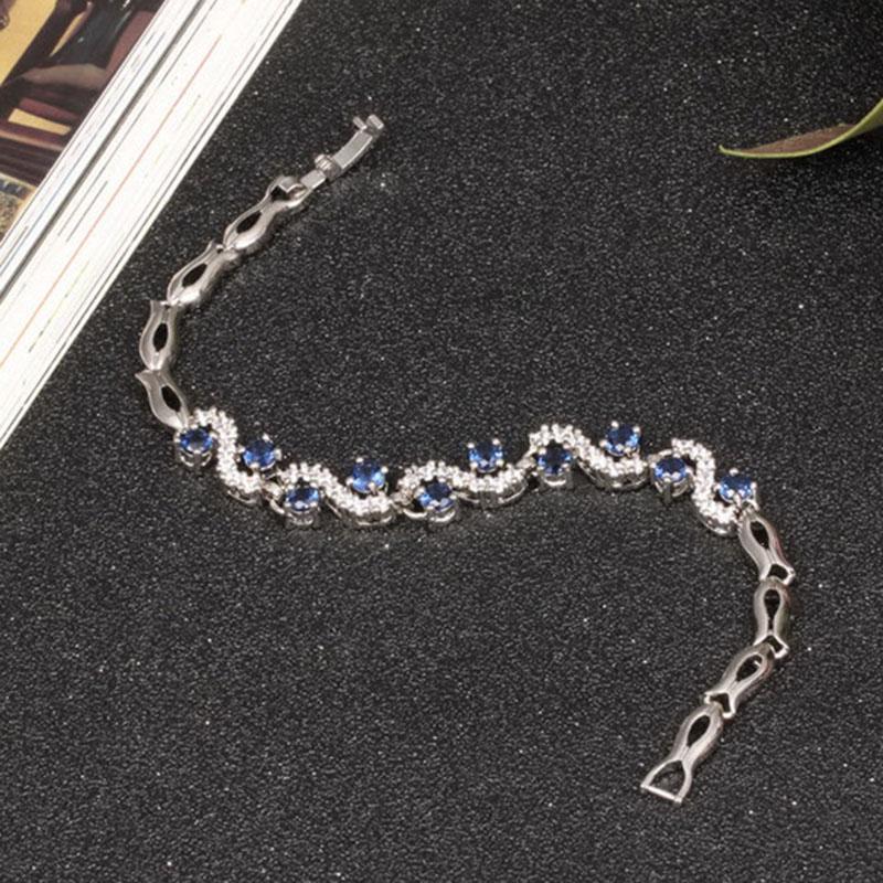 SCIONE Fashion Platinum Gold Bracelet Gold Ladies Accessories