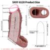 SXXY 5 Stil Manșon Penis Gol Silicon Condom Reutilizabil Masculin pentru Bărbați Întârziere Ejaculare Jucărie Sex Adultă pentru Joc de Cuplu