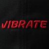VIBRATE 3D Basic Ball Cap (Red&Black)