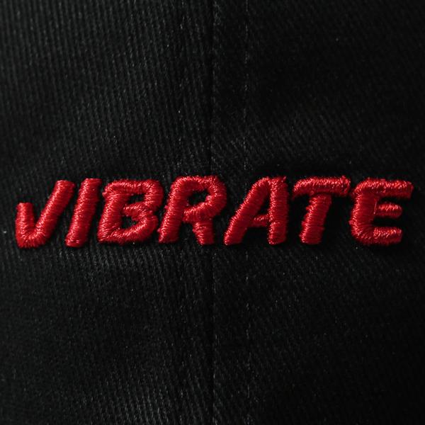 VIBRATE 3D Basic Ball Cap (Red&Black)