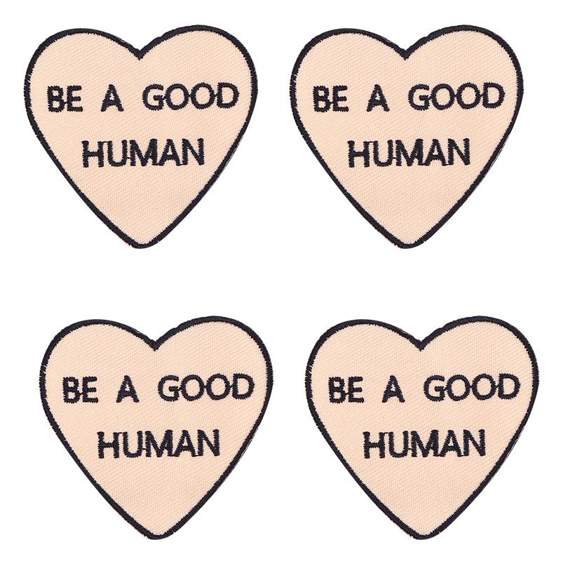 5pcs /Lots Letter Slogan Patch Letter Embroidered Patches Jackets Hats Sew Badges Patch Iron On Patches For Backpack Diy Stickers