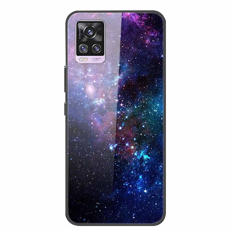 6.44" Tempered Glass Case For Vivo V20 Pro Case V 20 Pro Soft Bumper Hard Back Cover For Vivo V20 Pro 2020 Phone Case Coque Para