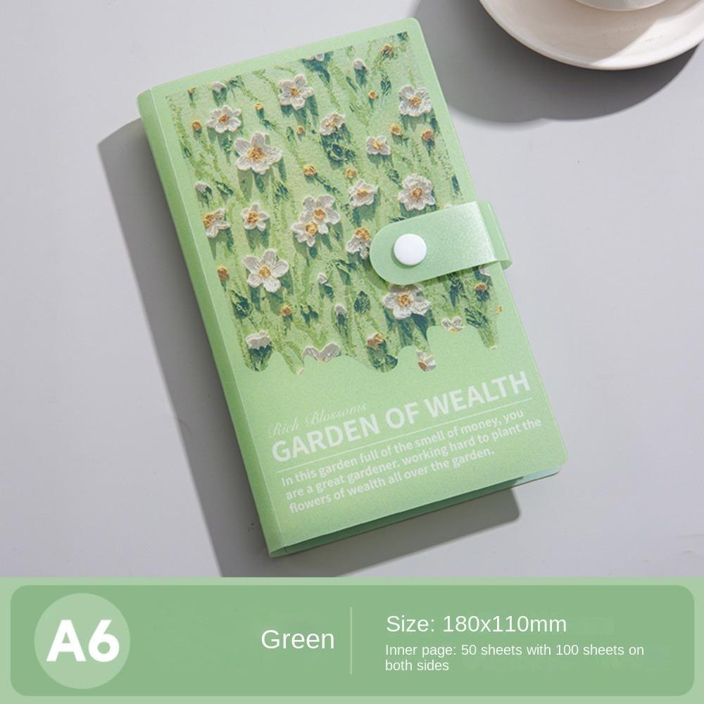 Save Money 100 Envelopes Money Saving Challenge Waterproof Reusable Mini Binder Savings Challenge Oil Painting Budget Binder