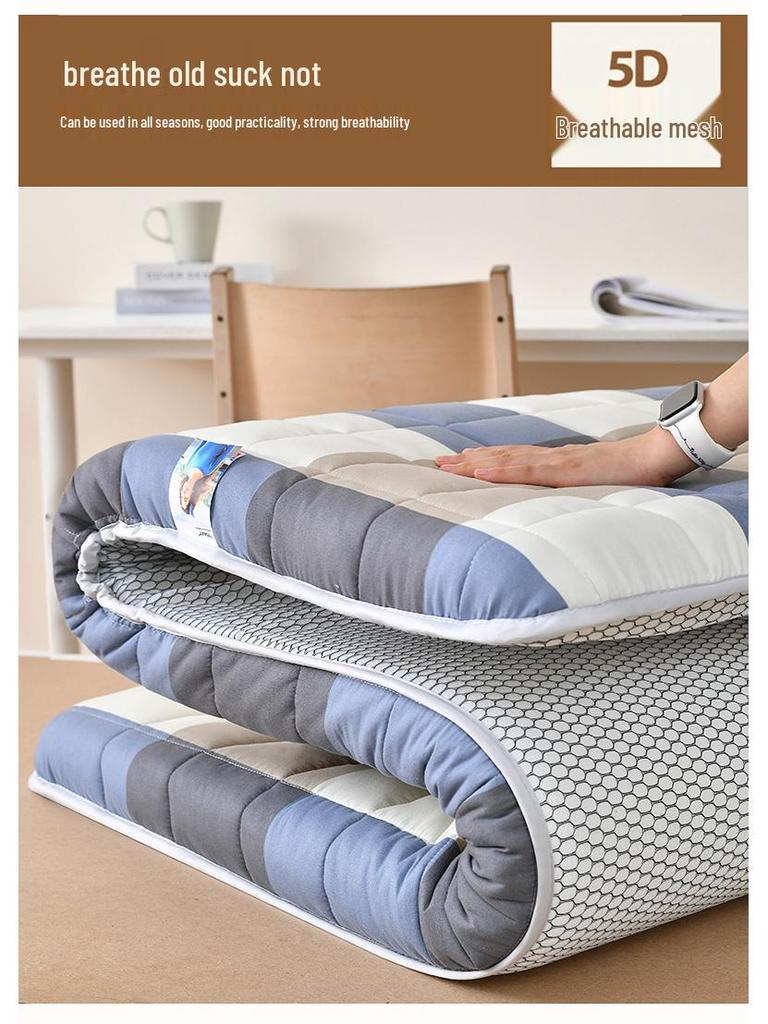 Washable Printed Foldable Mattress - Thickened Tatami for Dorms & Bedrooms