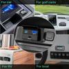12V RV Type C USB Outlet with Power Switch 36W QC3.0 USB 55W PD Type C Quick Charge Socket with Waterproof Cover for Motorcycle