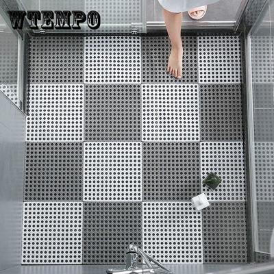 Bad Nicht-slip Matte Wc Boden Matte Wasserdicht Dusche Haushalt Hohl Nähte Bedeckt Badezimmer Wc Fuß Matte