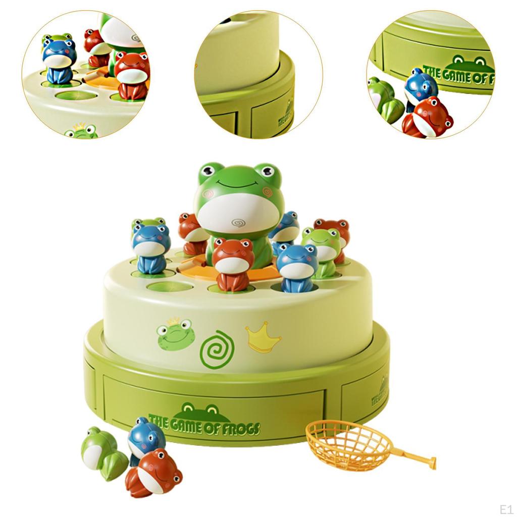 Musical Rotate Game Frog Toy for Toddlers 3-5