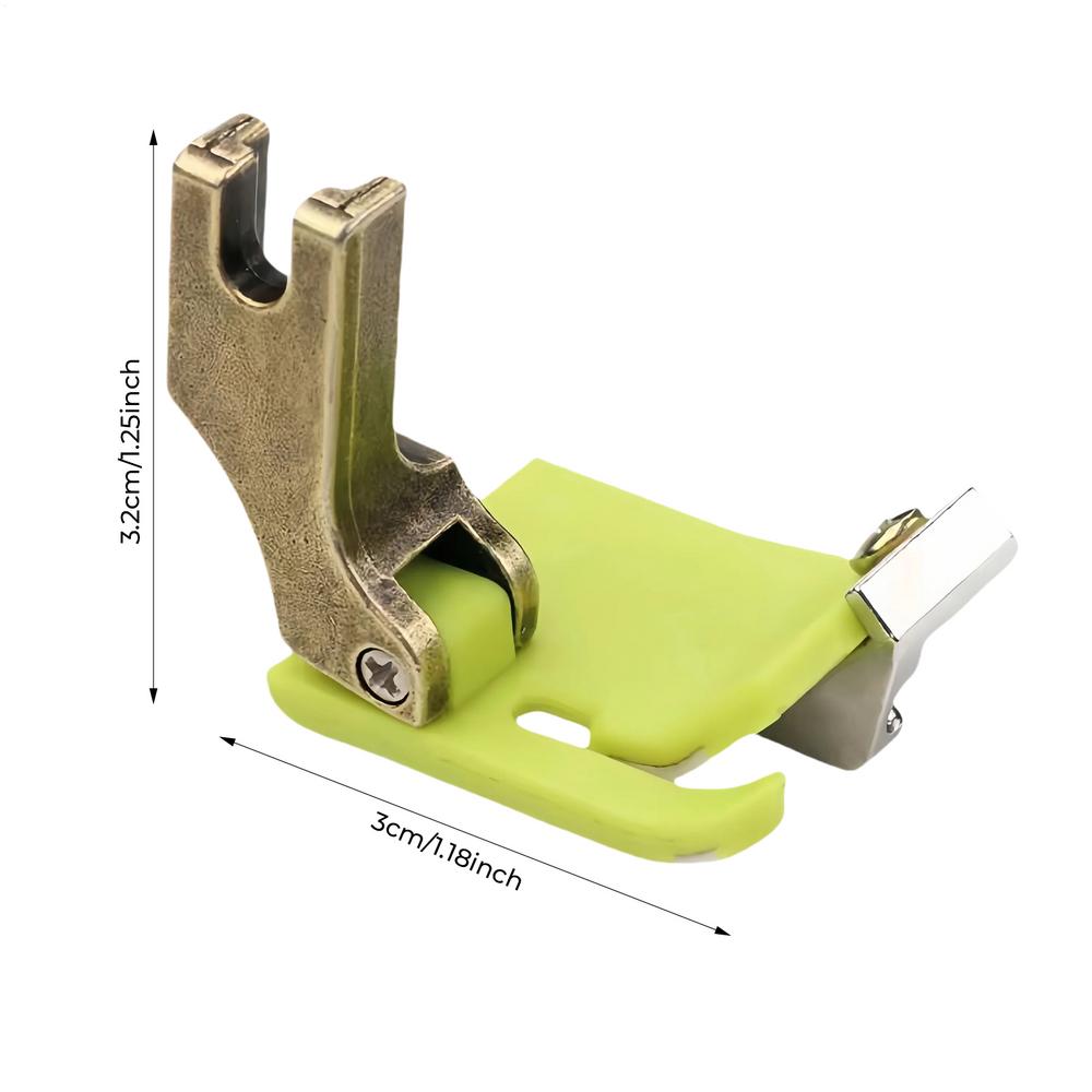 

Sewing Machine Foot Adjustable Hemming Presser Feet Professional Attachment Sewing Machine Accessories For Women Seamstress зелений