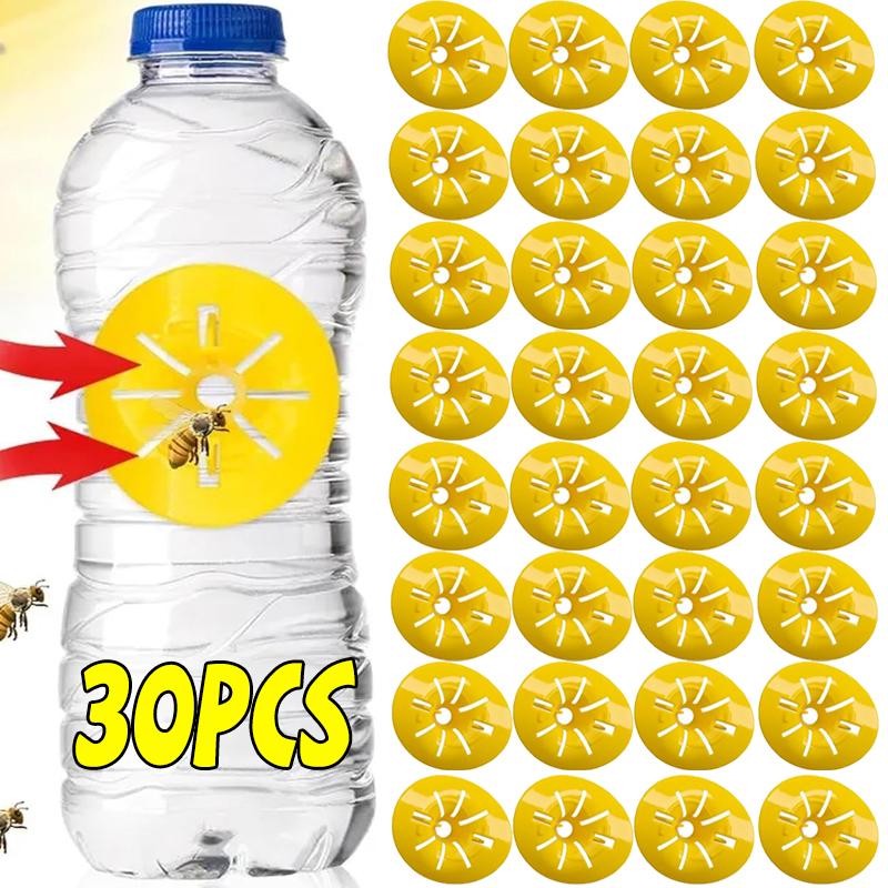 30-5 Sztuk Wielokrotnego Użytku Pułapka na Osy Lejek na Owady Zabójca Pułapka na Pszczoły Szerszenie Plastikowa Butelka Pułapki na Osy Narzędzia do Zwalczania Szkodników w Ogrodzie