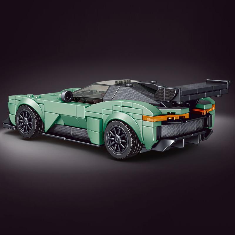 Yuxing Model King 27009 Vulcan Sports Car Building Set with Display Case