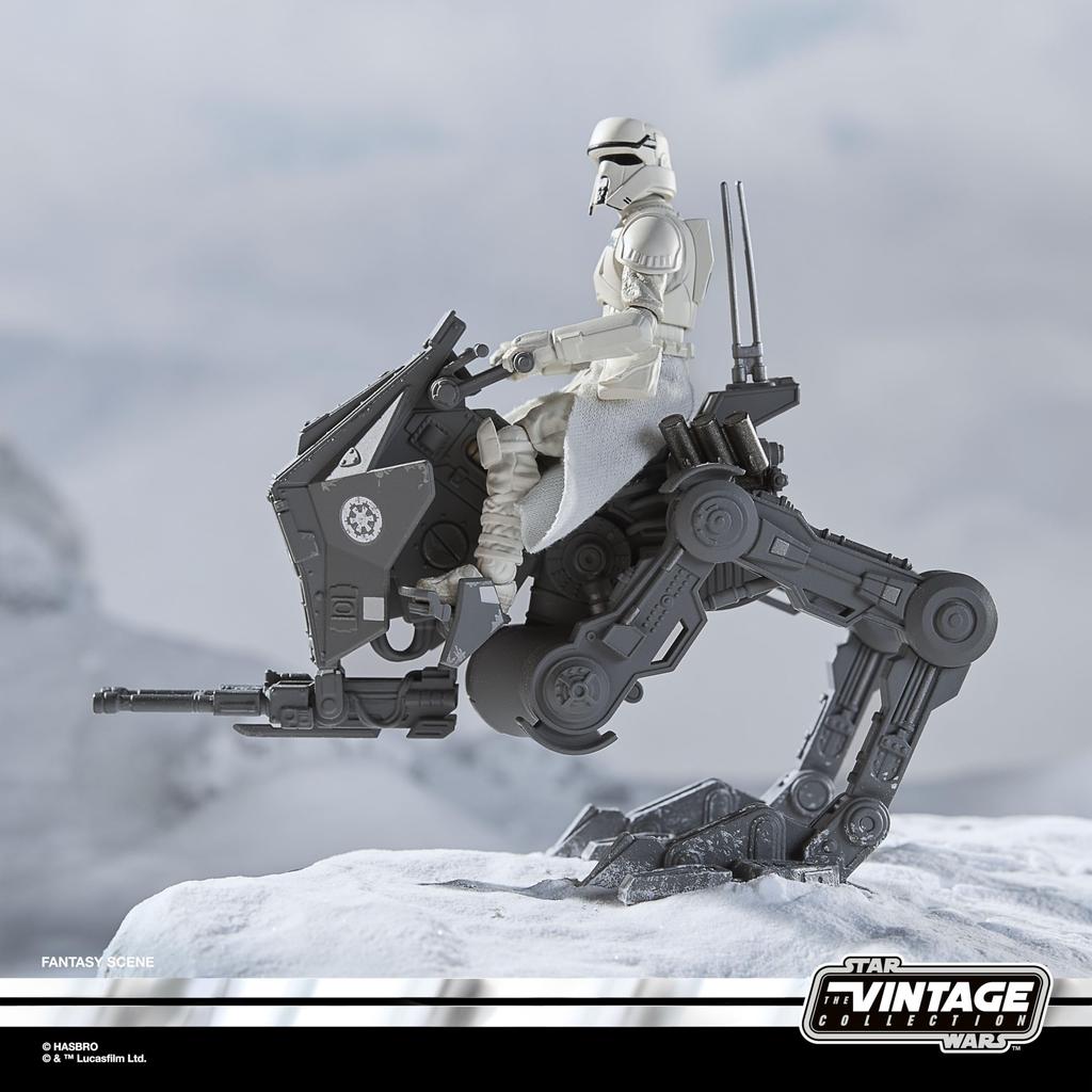 Hasbro STAR WARS Vintage Collection Star Mandalorian a Glogo Imperial Remnant Prémiová cm Kolekce vozidel Akční figurka G2536 Wars/The AT-RT 9.5