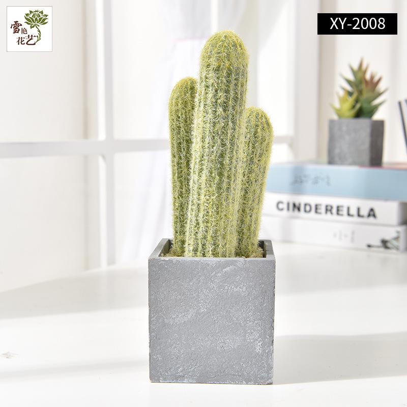 Simulatie huisdecoratie balkon vloersieraad kunstplant simulatie cactus potplant