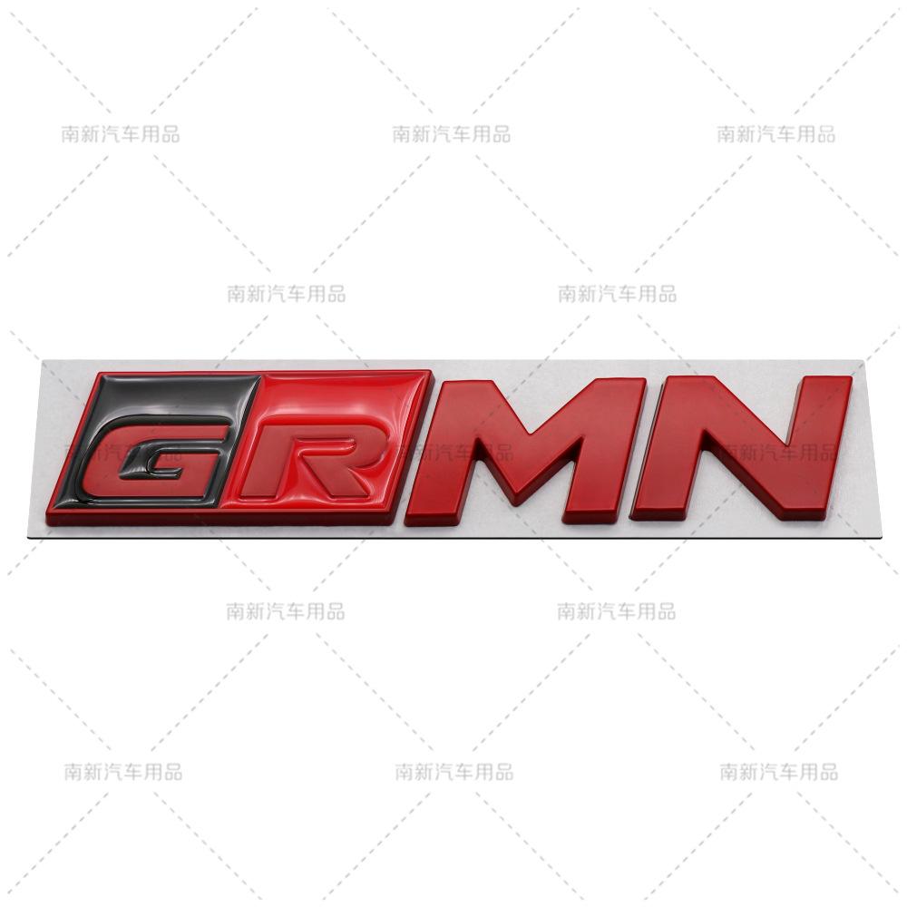 Car Sticker GR Sport Decal Front Hood Grille Emblem Badge for Toyota HV YARiS RZ RC RS Prius Lexus Harrier GRMN Logo Stickers
