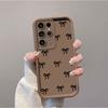 Simple Bow Pattern Phone Case Suitable for Samsung for Galaxy S26 S25 S24 S23 S22 S21 S20 FE Ultra Plus 5G Anti Drop Back Cover