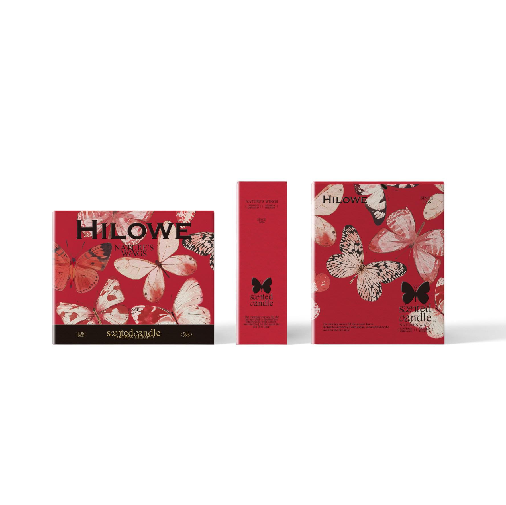 “Xiluowei Elegant Butterfly Fragrance Candle - Perfect Groomsman Gift and Practical Souvenir”