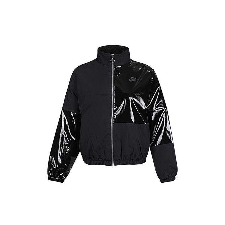 (WMNS) Nike Sportswear Icon Clash Synthetic-Fill Colorblock Casual Training Jacket Black Women s CZ1871-010 M