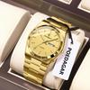 New Top Brand New Ultra-thin Men's Watch Waterproof Luminous Quartz Student Double Calendar Watch