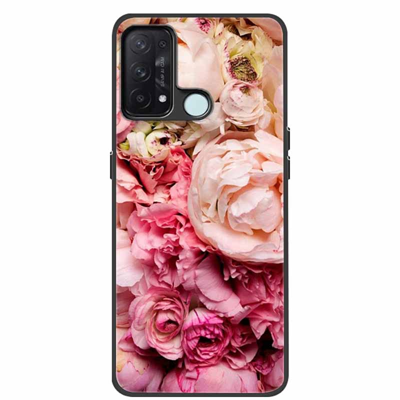 For Oppo Reno5 A 5G Case 6.5'' Silicone Cute Cats Soft TPU Phone Cases for Oppo Reno 5A 5G Protective Back Cover Reno5A 5 A Cool