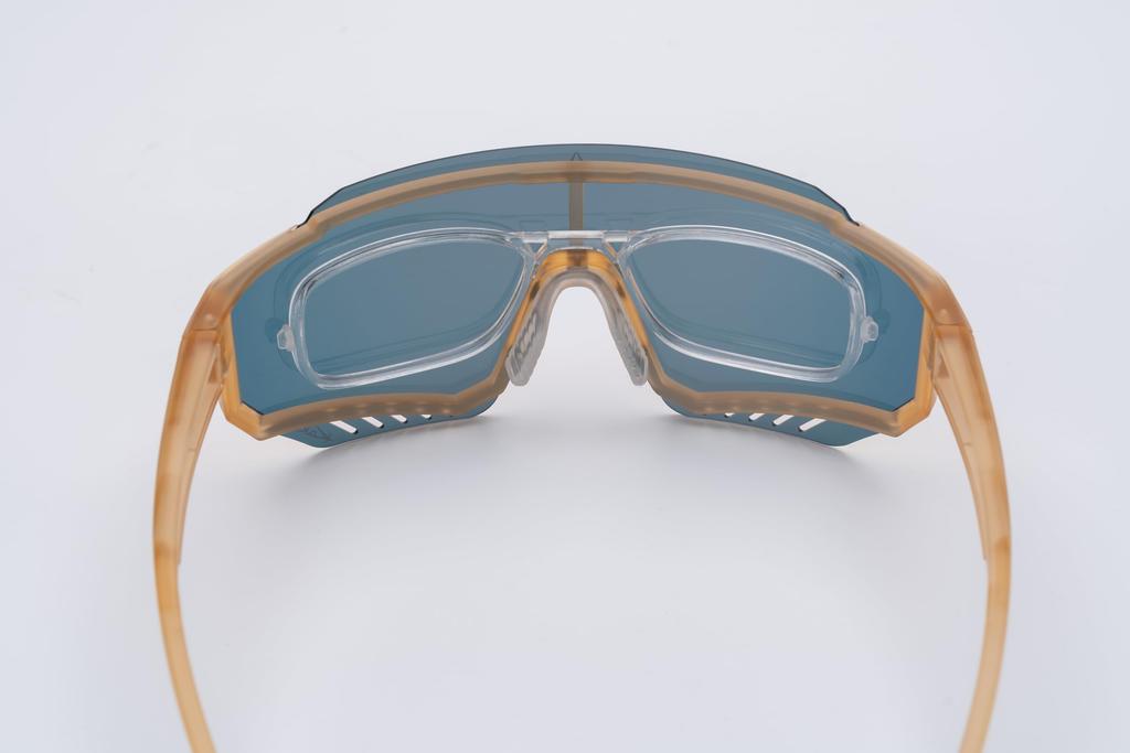 ALTALIST KAKU SP1 Photochromic Lenses (Smoke Gray Frame, Blue Mirror Lens)