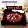Set Lenzuola Trapunta Manchester United Copripiumino Federa Decorazione Casa Regalo di Compleanno (1 * copripiumino + 2 * federa, senza nucleo)
