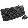 Rapoo NX1720 Wired Office Keyboard and Mouse Combo