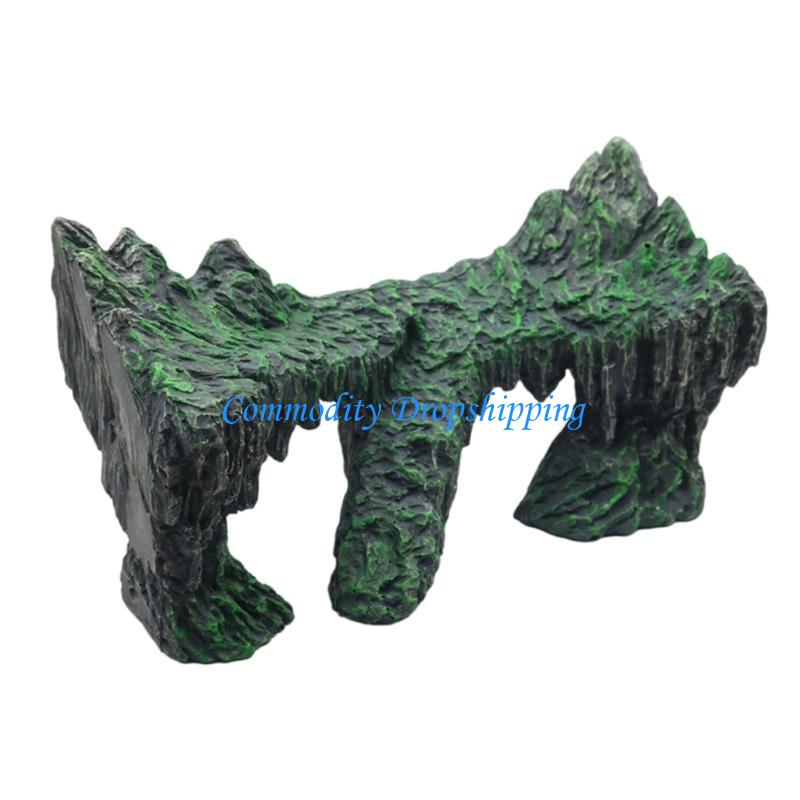 Y5JC Aquariums Resin Rockery Decorative Landscape Rockery Fishtanks Decors Accessories China Mainland