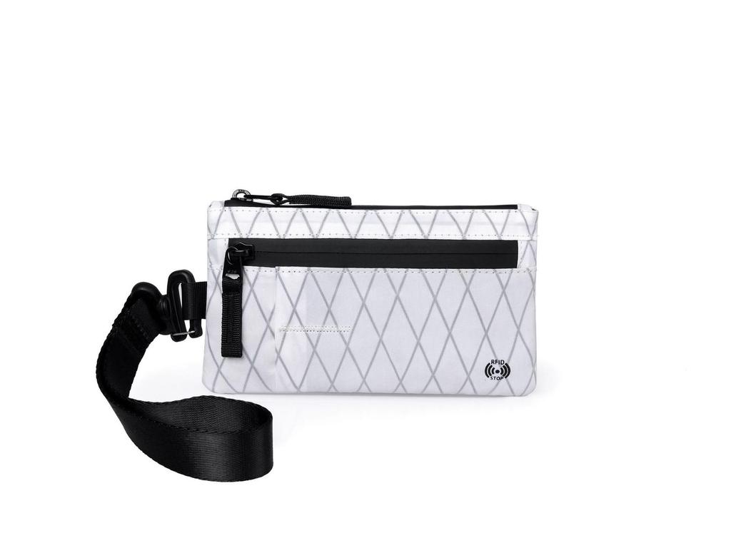 RFID Coin Purse Anti-Theft Card Holder X-Pac Mini Travel Wallet with Keychain