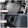 Autocolante Capac Ornament Volan Mașină Accesorii Interioare Fibra de Carbon Pentru Renault Clio4 Clio 4 2013 2014 2015 2016 2017 2018
