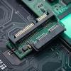 Protable 1.8in Micro SATAs To SATAs 2.5in Adapter  Internal Drive Extension