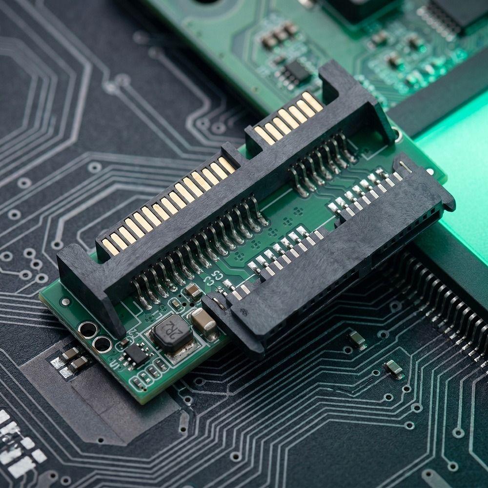 Protable 1.8in Micro SATAs To SATAs 2.5in Adapter  Internal Drive Extension
