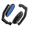 Adjustable Motorcycle Rearview Mirrors with Wide View Motorcycle Side Mirrors Universal Motorcycle Mirrors for FGJ-037-B