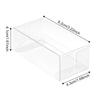 50 Stück Vitrine Klare Spielzeugauto-Modell-Displayboxen 1:64 Spielzeugautos PVC-Schutzbox Hülle Vitrinenbox für HotWheels Staubdicht