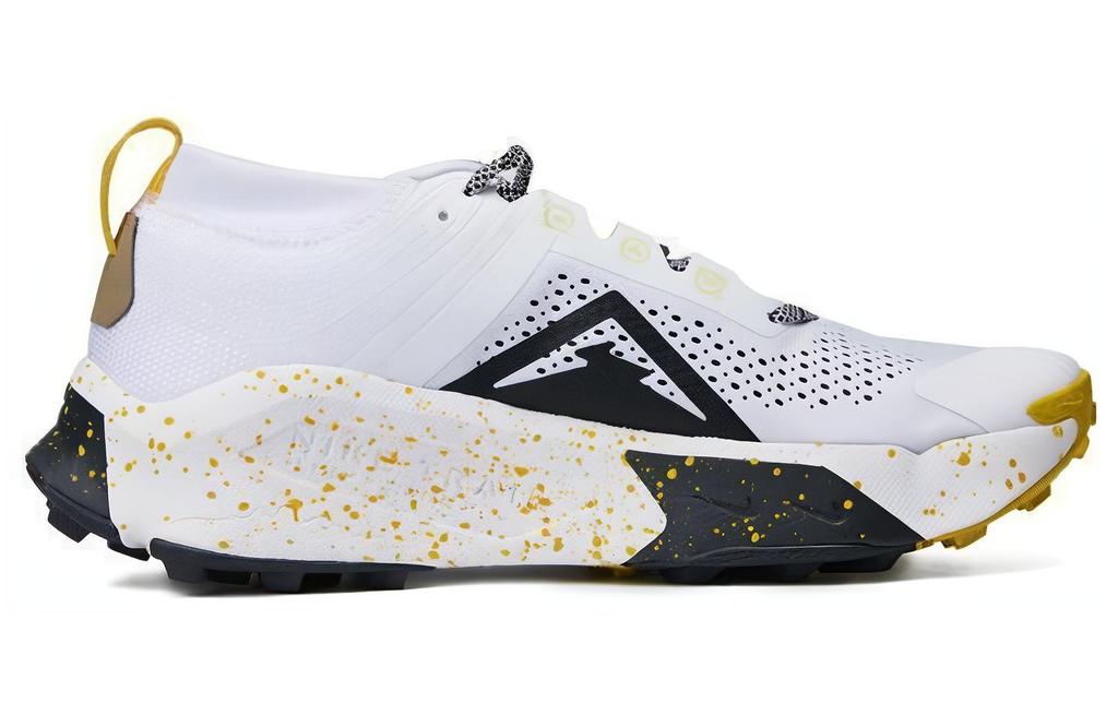 Nike ZoomX Zegama Bianco Nero Giallo Vivace DH0623-100