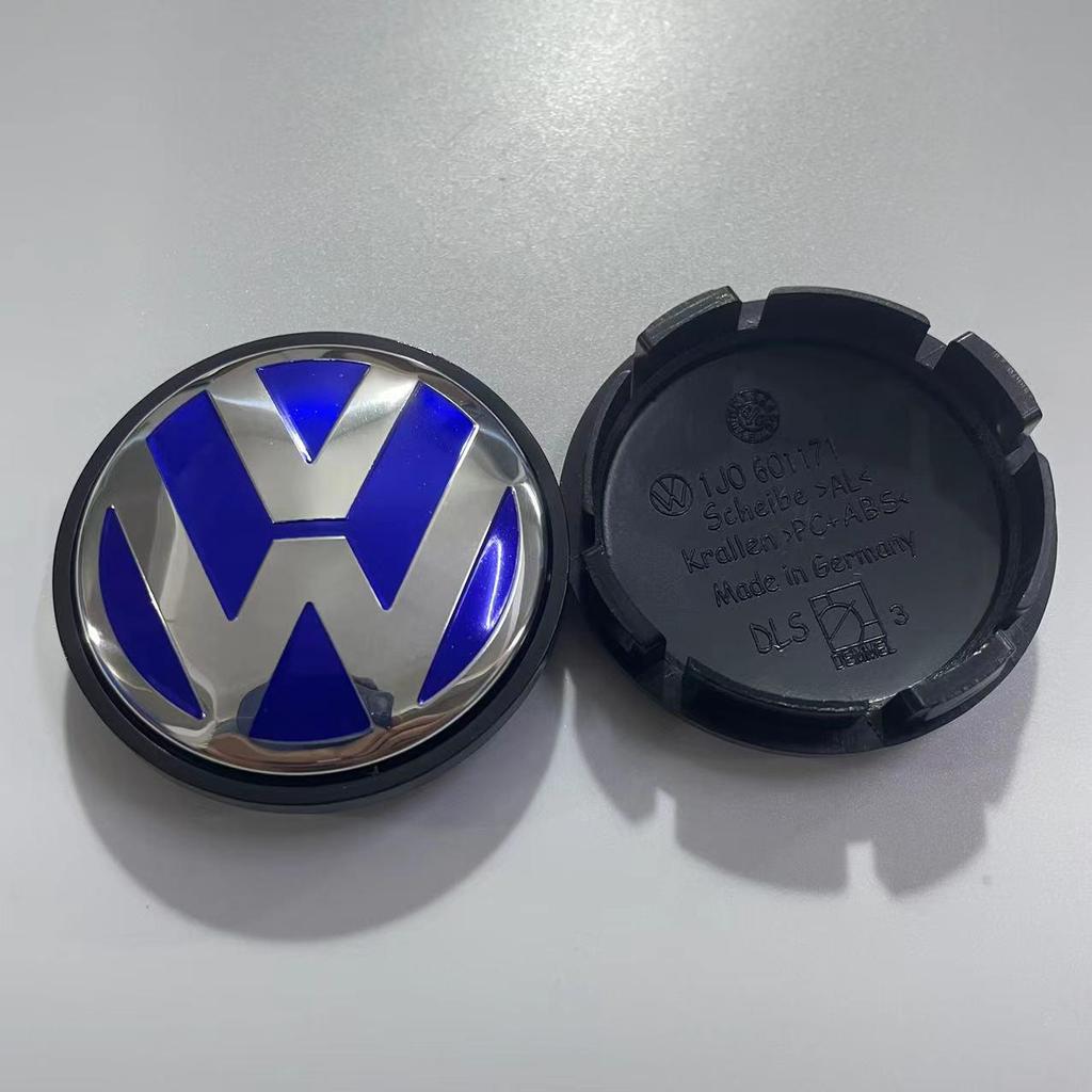 Volkswagen R GTI Radkappen-Emblem - Wolfsburg Mittelkappe für Magotan, Touran, Sagitar