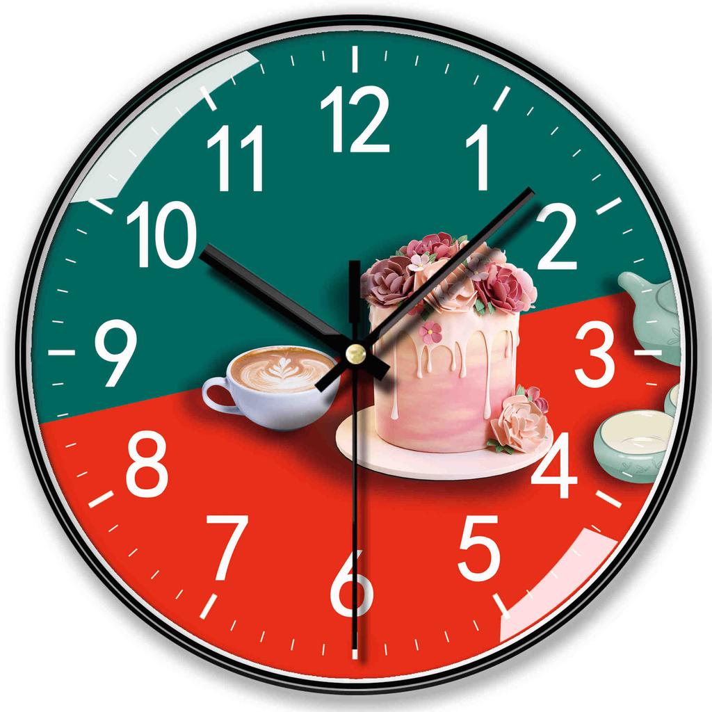 10 Inch 25 Centimeter Constant Level Silent Wall Clock, Living Room, Bedroom, Creative, Fashionable, Simple, Modern Clock Cartoon