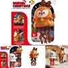 Dancing Octopus Wind Up Toy With Santa Claus And Elk Design For Childrens Playtime