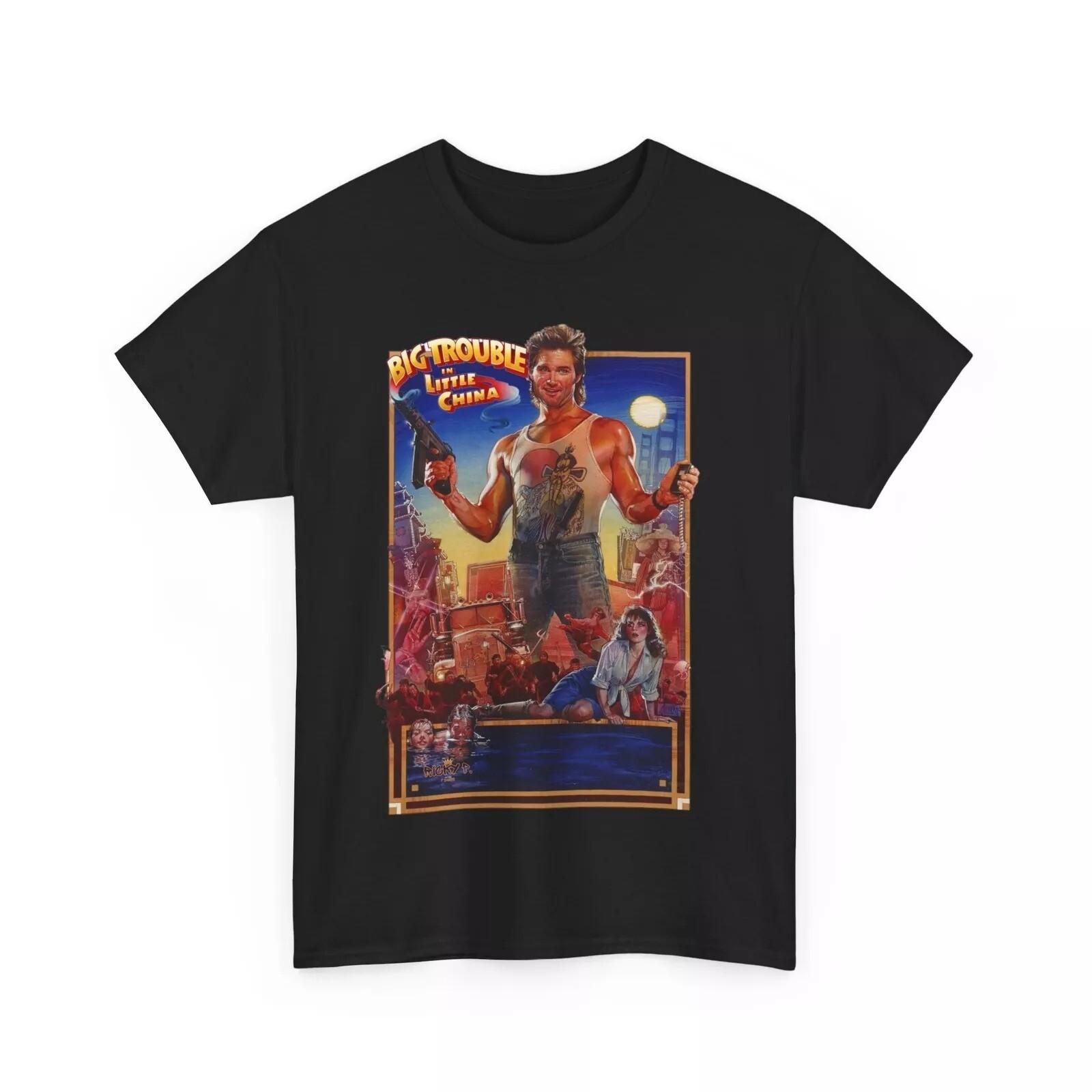 Big Trouble in Little China 1986 Movie Unisex T Shirt N1208_23 S