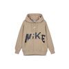 Lettered Hooded Casual Long Sleeve Vintage American Sweatshirt Women Sweatshirt Khaki FV3977247