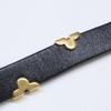 LOUIS VUITTON M6557 Brasserie Daily Monogram Bracelet 17 Black / goldUsed