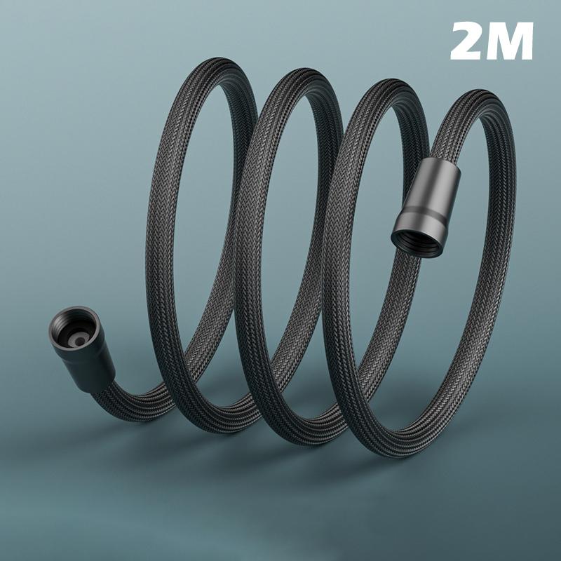 1.5/2M Anti Winding Handheld Shower Hose Gi/2 Flexible Shower Tube High Pressure Universal Interface Bath Shower Nylon Pipe