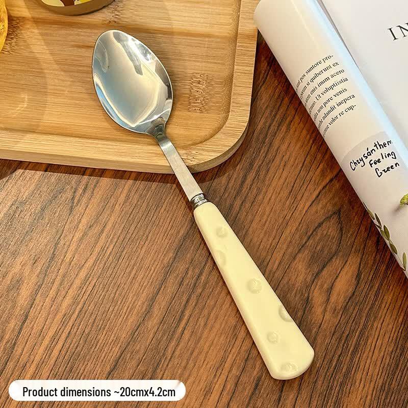 ZISIZ Stainless Steel Dinner Spoons Set