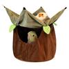 Sleeping Bed Hanging Hammock Bird Nest Hut Tent Bed Bird House Parrot Travel Nest Hanging Cave Winter Warm Small Bird Cage