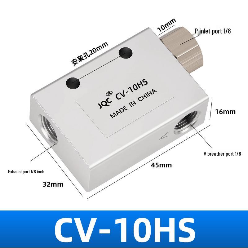 

Вакуумно-тискові генератори серії CV з пневматичним клапаном