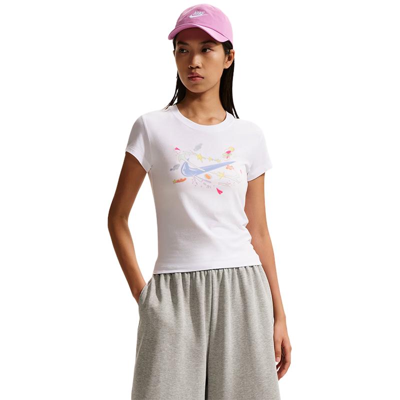 Nike Women s Casual Short Sleeve Knit Top M
