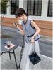 Summer 2025 French-Style Women's Two-Piece Suit: Vest Top & Skirt