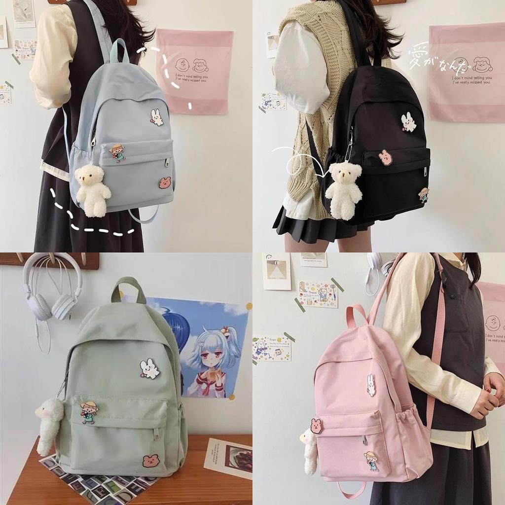 Muji Large Capacity Backpack For College Students With Ins Style Design For School And Travel