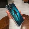Ocean Whale Shark Swimming Case For Apple iPhone 17 16 15 14 13 12 11 Pro Max 16 Plus 16E 17Air 17Pro Phone Cover Silicone Funda